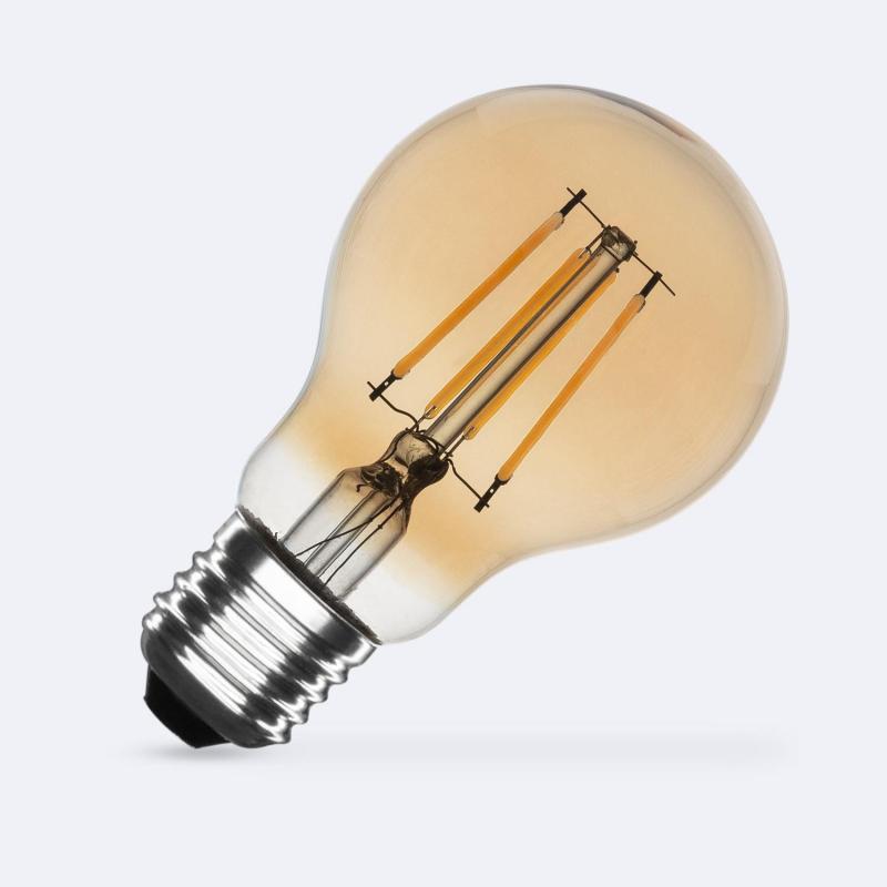 Produkt od LED Filamentní Žárovka E27 6W 600 lm A60 Gold