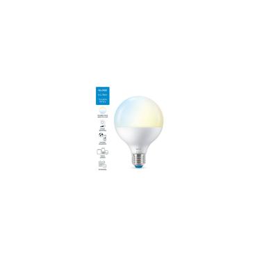 Product of 11W Smart LED Bulb WiFi + Bluetooth WIZ CCT Dimmable E27 G95 1055 lm