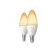 Prodotto da Pack 2 Lampadine LED E14 Smart 5.2W 470 lm B39 Hue White PHILIPS