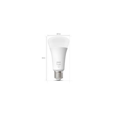 Produkt von LED-Glühbirne Smart E27 15.5W 1600 lm A67 PHILIPS Hue White