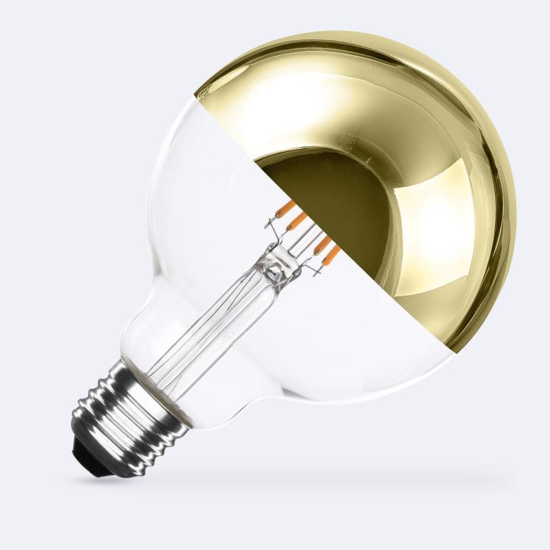 Produkt von LED-Glühbirne Filament E27 6W 600 lm G95 Gold Reflect