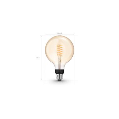 Product of E27 Filament LED Bulb PHILIPS Hue White 7W G125 550 lm