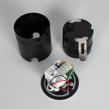 Produkt von LED-Wandeinbauleuchte 1W Rund Schwarz Boiler