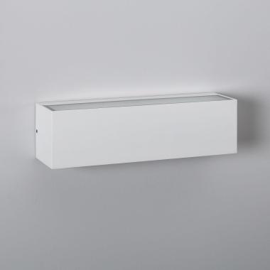 Produkt von LED-Wandleuchte 10W Aussen Doppelseitige Beleuchtung Rechteckig Weiss Lena