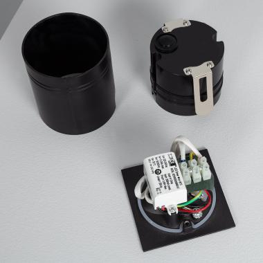 Produkt von LED-Wandeinbauleuchte 3W Quadratisch Schwarz Ellis