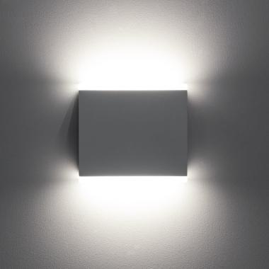 Product of Orus 6W Outdoor Double Sided Illumination Square White LED Wall Lamp