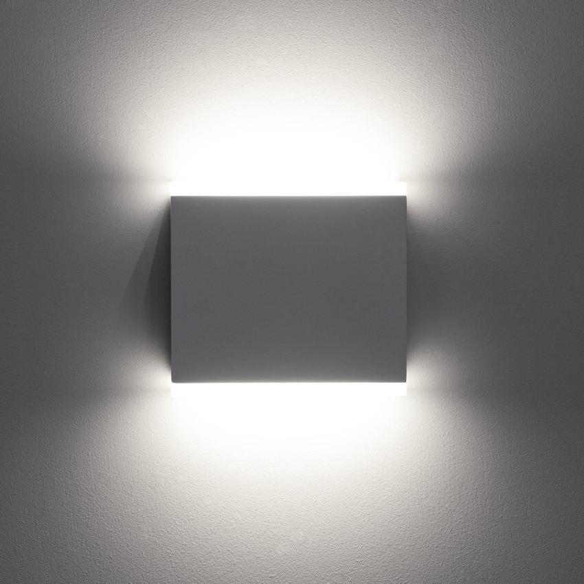 Produkt od Venkovní Nástěnné LED Svítidlo 6W Orus Oboustranné Osvětlení Čtvercové v Bílé 