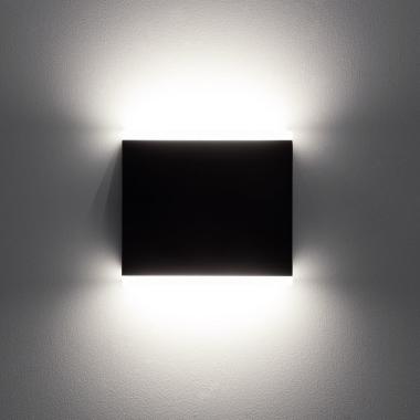 Produkt von LED-Wandleuchte 6W Aussen Doppelseitige Beleuchtung Quadratisch Schwarz Orus