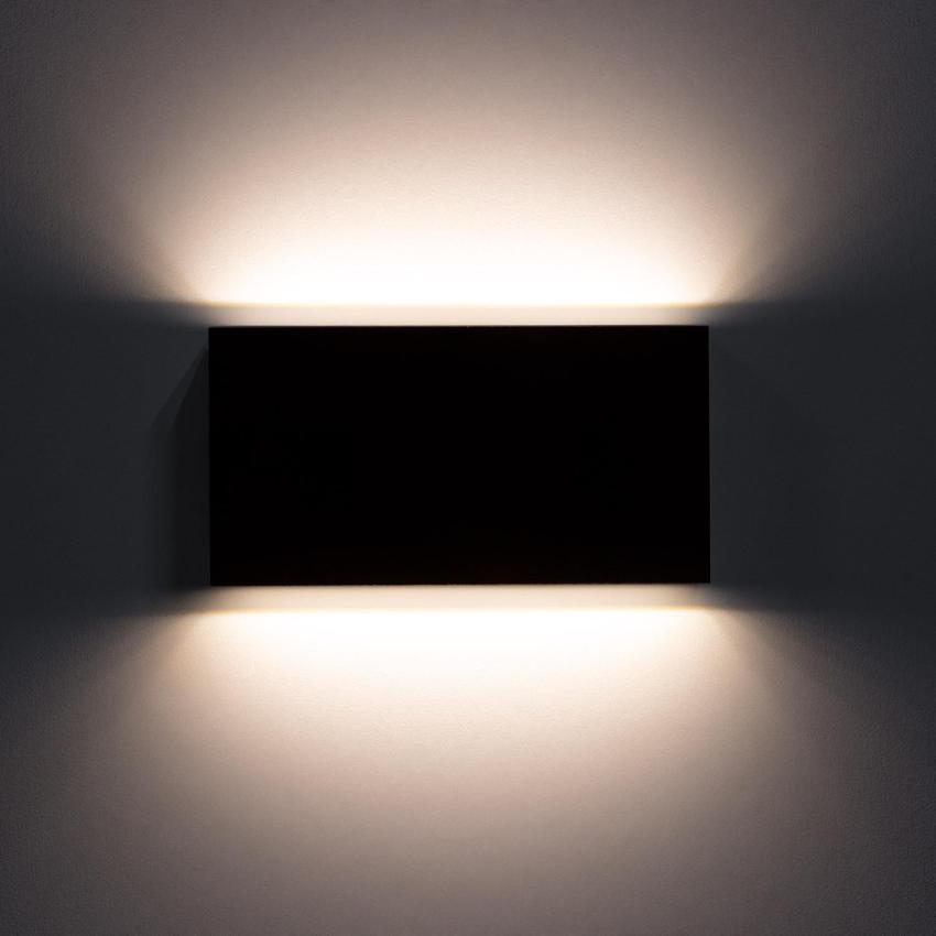 Produkt od Venkovní Nástěnné LED Svítidlo 10W Kaira Oboustranné Osvětlení Obdelníkové v Černé