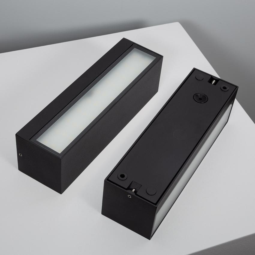Produkt od Venkovní Nástěnné LED Svítidlo 10W Lena Oboustranné Osvětlení Obdelníkové v Černé