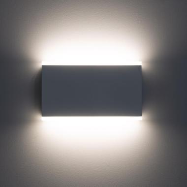 Produkt od Venkovní Nástěnné LED Svítidlo 10W Obdelníkové Oboustranné Osvětlení Bílé Hera