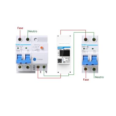 Product van Verbruiks analysemeter SAJ SMART METER 24h voor Nulontlading in hybride Omvormers H1 en H2 