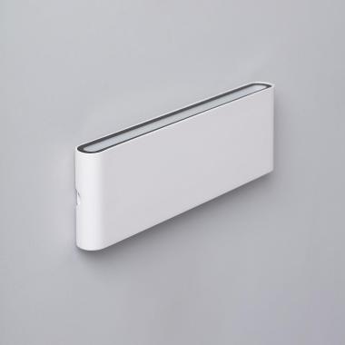 Produit de Applique Murale Extérieure LED 20W Aluminium Rectangulaire Éclairage Double Face Blanche