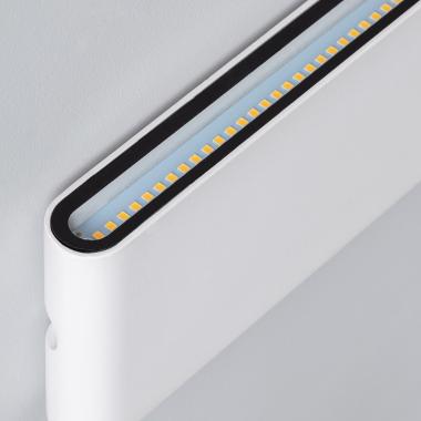 Prodotto da Applique da Parete per Esterni LED 20W Alluminio Rettangolare Doppia Luce Luming Bianco