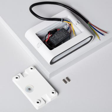 Produkt von LED-Wandleuchte Aussen 6W Aluminium Quadratisch Doppelseitige Beleuchtung Luming Weiß