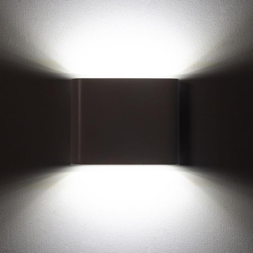 Produkt od Venkovní Nástěnné LED Svítidlo 6W Čtvercové Oboustranné Osvětlení Bílé Zeus 