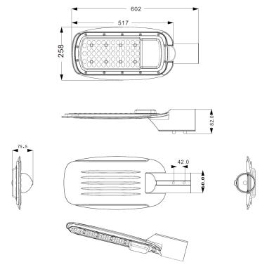 Product van Openbare Verlichting New Shoe 150W 