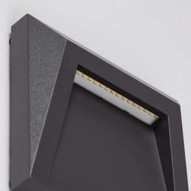 Product of Grey 1.5W Clover LED Surface Light (IP65)