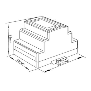 Produit de Compteur d’Énergie Bidirectionnel Monophasé/Triphasé Direct vers le Rejet Zéro 100A MAXGE 