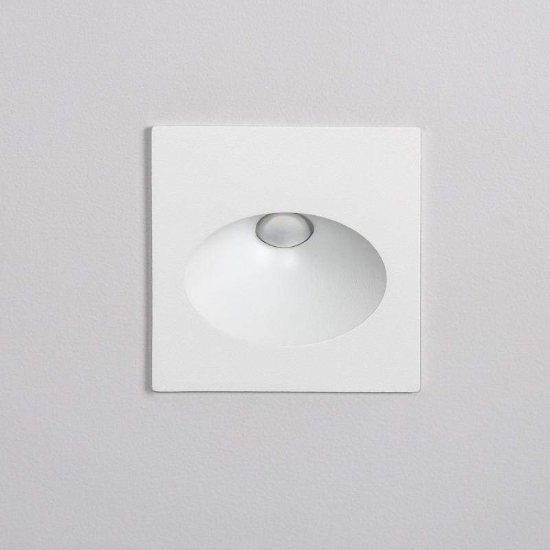 Product of 3W Coney Outdoor Recessed LED Wall Lamp in White