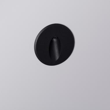 Product of Wabi 3W Black Round Oval Aluminium Outdoor Step Light