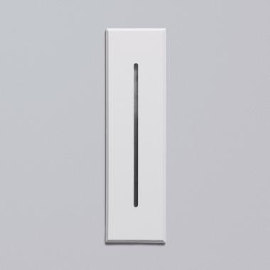 Product of Wabi Rectangular White Linear Aluminium Outdoor Step Light