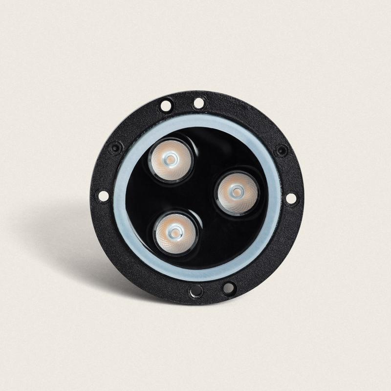 Product of 3W Gimsha 4L Outdoor Recessed Ground Spotlight in Black