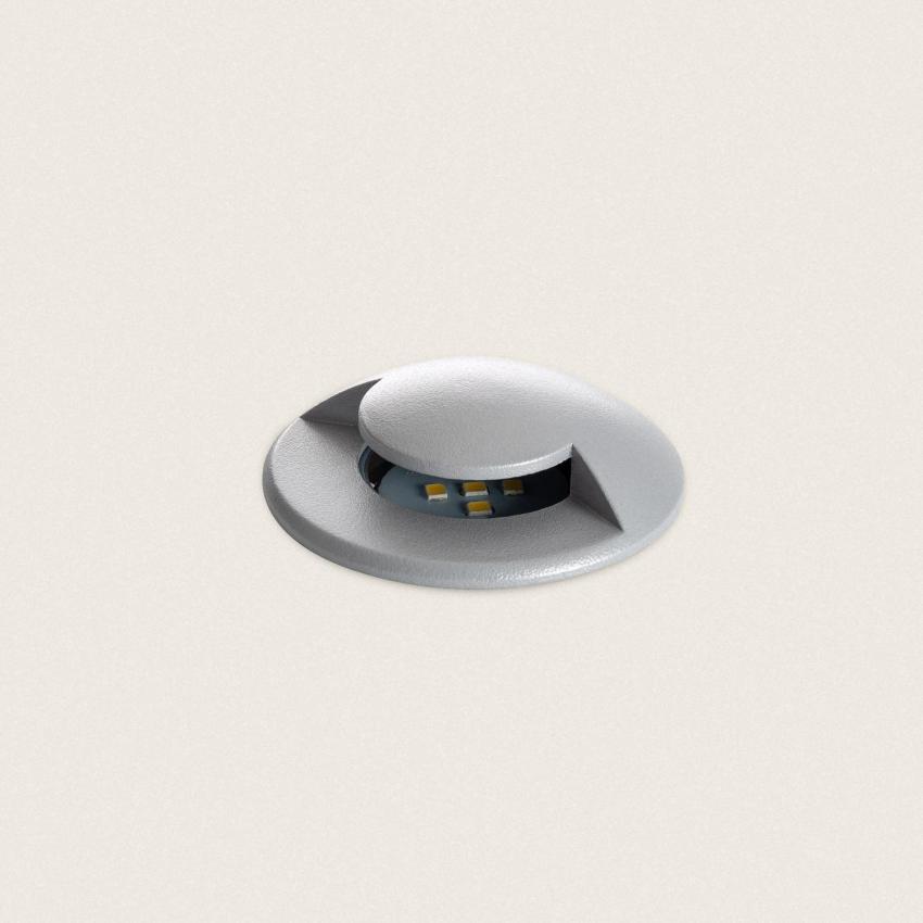 Product of 1W 24V DC Loto 1L Outdoor Recessed Ground Spotlight in Grey