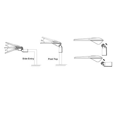 Produkt von LED-Leuchte 100W Infinity Street PHILIPS Xitanium Programmierbar 5 Steps