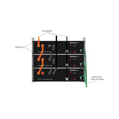 Prodotto da Batteria al Litio PYLONTECH 24V UP2500 2.85kWh