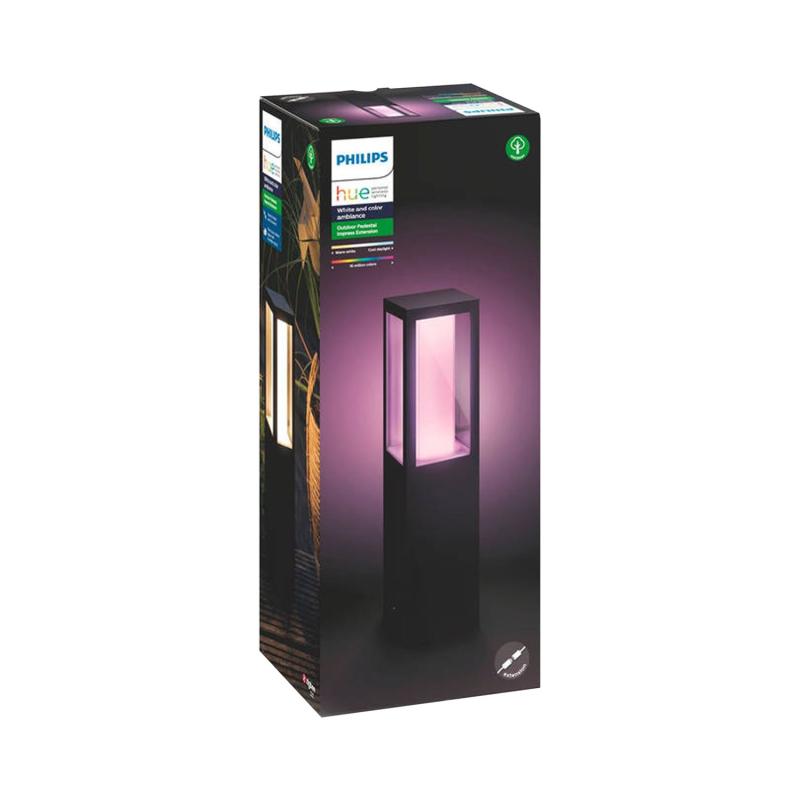 Product of PHILIPS Hue 2x 8W 24V Impress Mini LED Outdoor Bollard 40cm 