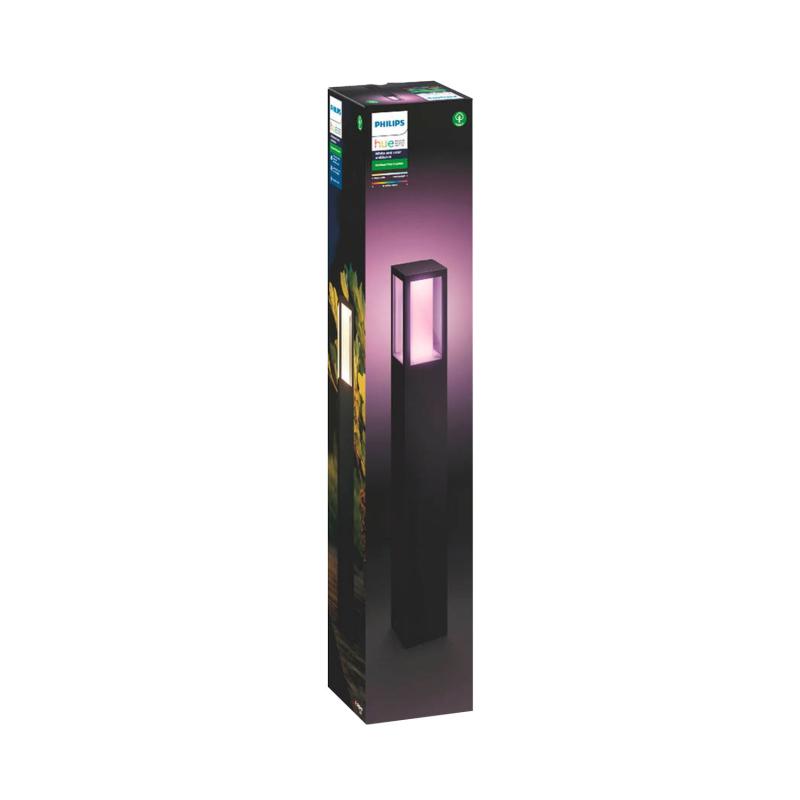 Product of PHILIPS Hue 2x 8W Impress LED Outdoor Bollard 77cm