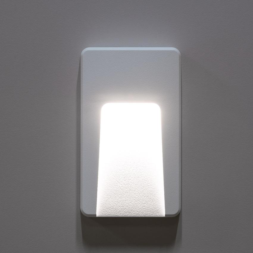 Produkt od Venkovní Přisazené LED Svítidlo 3W Joy Obdélníkové Bílé