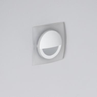 Produkt von LED-Wandleuchte 3W Einbau Quadratisch Weiss Occulare