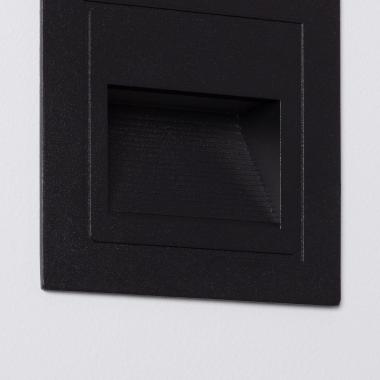 Product of Wabi 3W Black Square Aluminium Outdoor Step Light