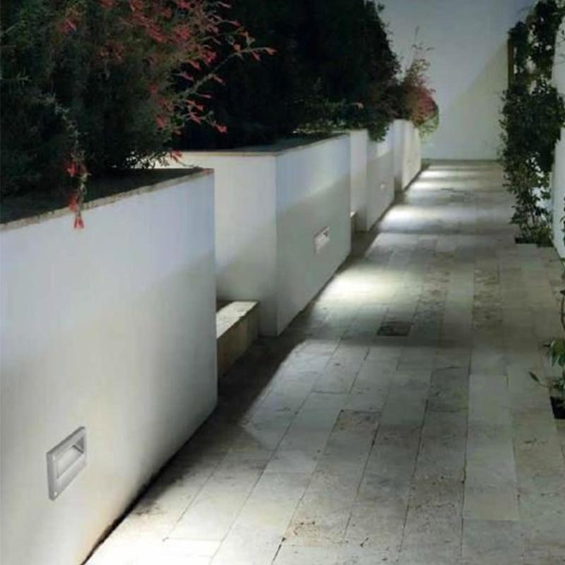 Product of 5.5W Micenas Recessed LED Step Light in Urban Grey LEDS-C4 05-9832-Z5-CM