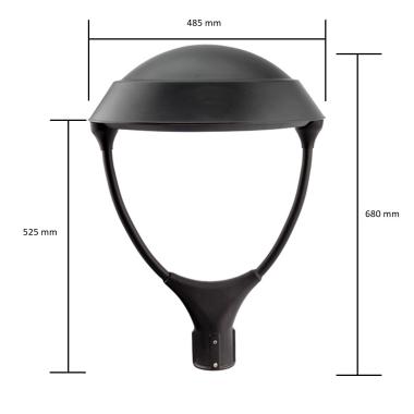 Produkt von LED-Leuchte 40W NeoVentino LUMILEDS PHILIPS Xitanium Dimmbar 1-10V Strassenbeleuchtung