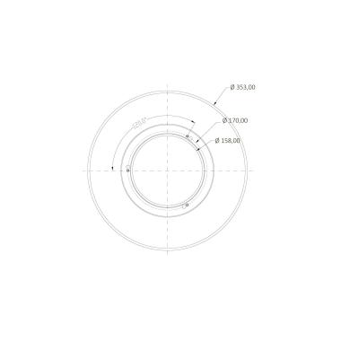 Produit de Cloche SLIM LED Philips Dimmable 200W 60°