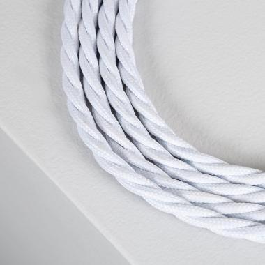 Product of White Braided Electric Textile Cable