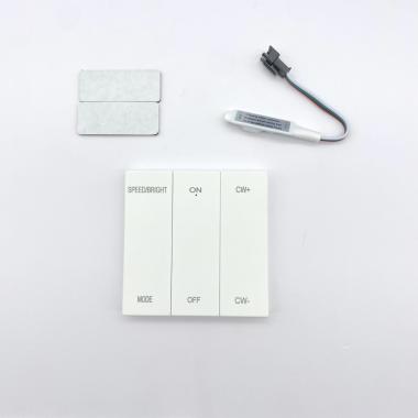 Product of 12/24V DC Digital Strip Dimmer + 6 Button RF Remote