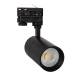 Produit de Spot LED New Mallet Dimmable 30W Noir No Flicker (UGR 15) pour Rail Triphasé (3 Allumages)