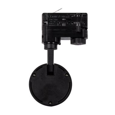 Produit de Spot LED New Mallet Dimmable 30W Noir No Flicker (UGR 15) pour Rail Triphasé (3 Allumages)