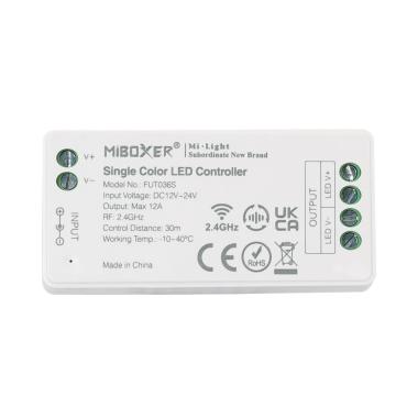 Product of MiBoxer FUT036S 12/24V DC Monochrome LED Dimmer Controller