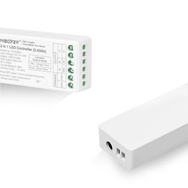 Produkt od Přijímač Stmívač LED Pásku Jednobarevného/CCT 12/24V DC MiBoxer FUT035S+ Kompatibilní s Tlačítkovým Spínačem