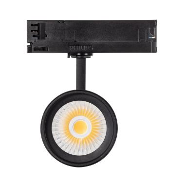 Product van Spotlight New d'Angelo Zwart LED 40W (CRI 90) LIFUD voor Driefasige Rail