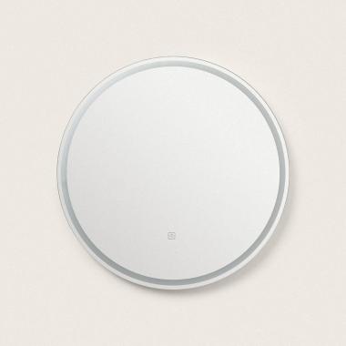 Produit de Miroir de Salle de Bain avec éclairage LED et Anti-buée Jizan Ø60 cm 