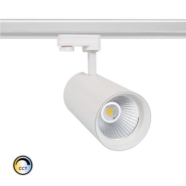 Product of 30W New d'Angelo Three Phase Track CCT Spotlight in White (CRI90) LIFUD