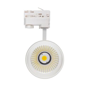 Product of 30W New d'Angelo Three Phase Track CCT Spotlight in White (CRI90) LIFUD