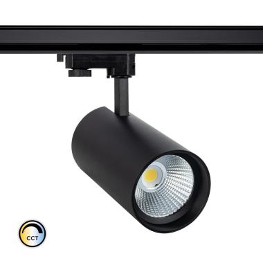 Product van Rail Spot LED  New d'Angelo Black 30W CCT Drie-fase (CRI 90) LIFUD 