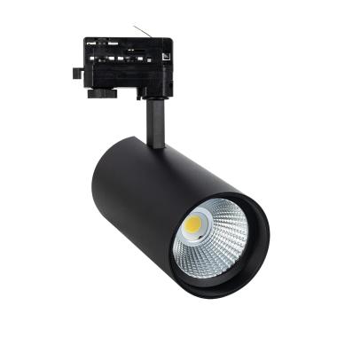 Product of 30W New d'Angelo CCT LIFUD LED Spotlight for Three Circuit Track in Black (CRI 90)